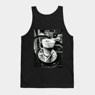 Jerusalem Latte Black and White Tank Top